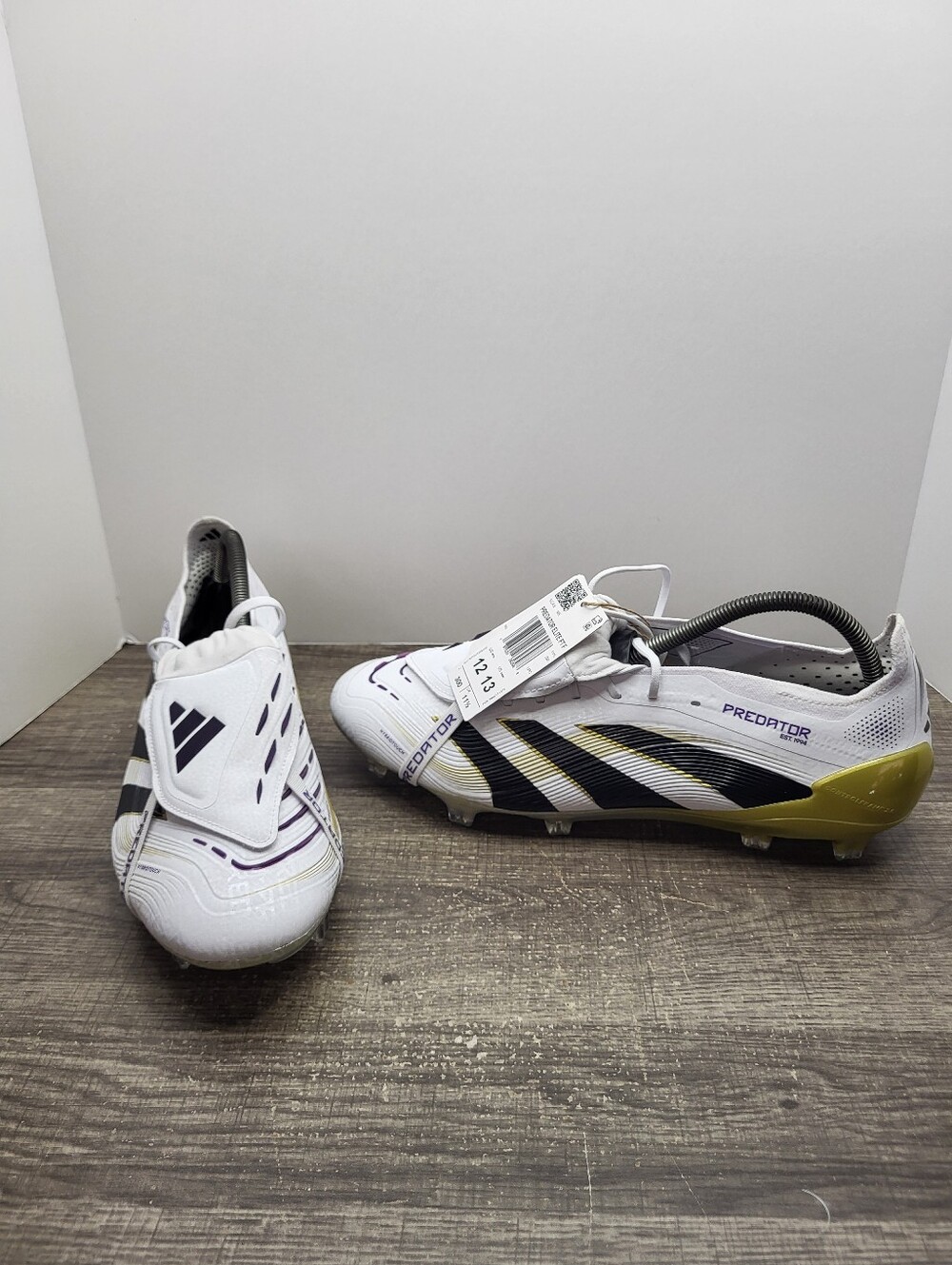 Adidas Predator Elite FT TF JI1095  White Cleats Soccer/Football Mens Sz 12 New